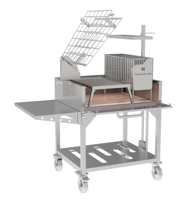 Tagwood Santa Maria Style Clamp Grill with Firebox