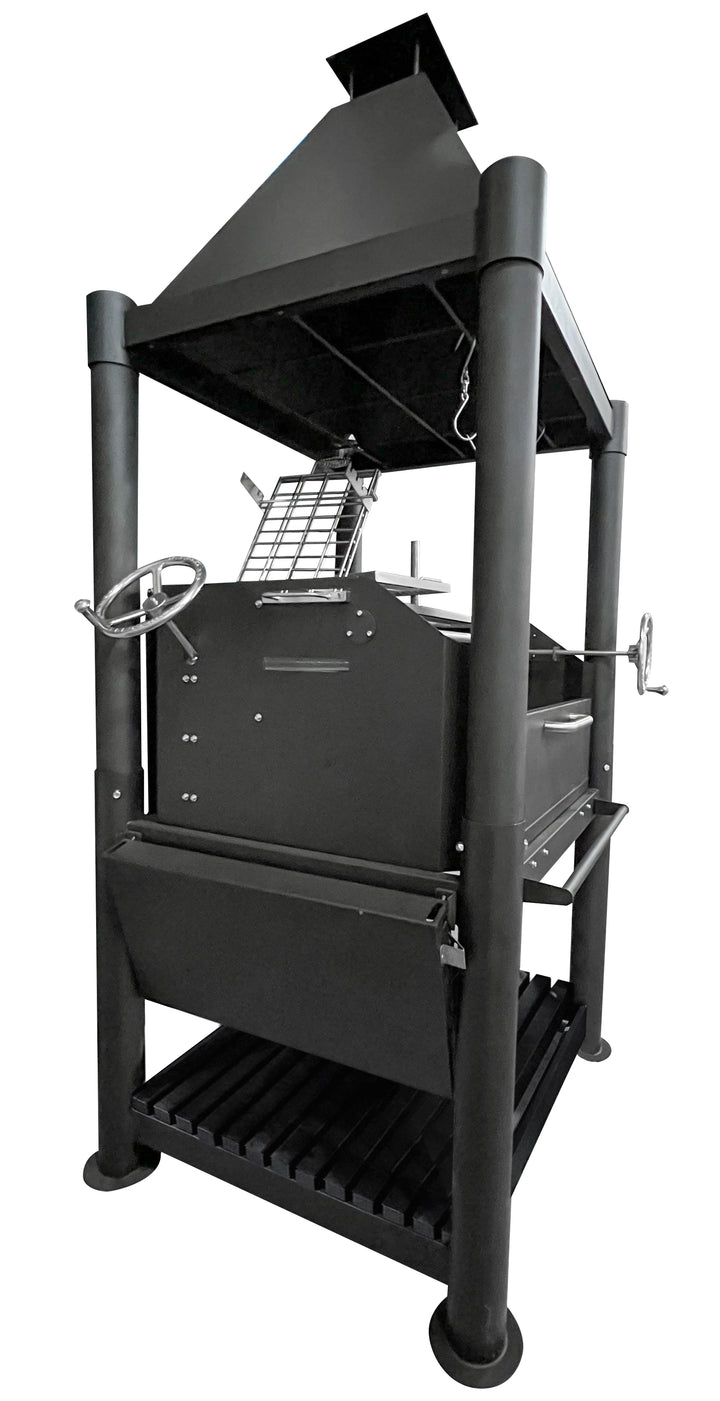 Tagwood "The Beast" Santa Maria Style Grill - Black