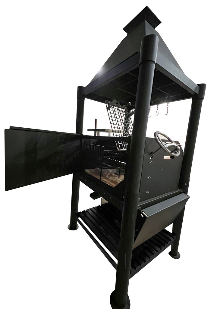 Tagwood "The Beast" Santa Maria Style Grill - Black