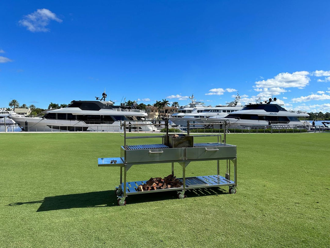 Tagwood XL Santa Maria Style Grill - Stainless Steel