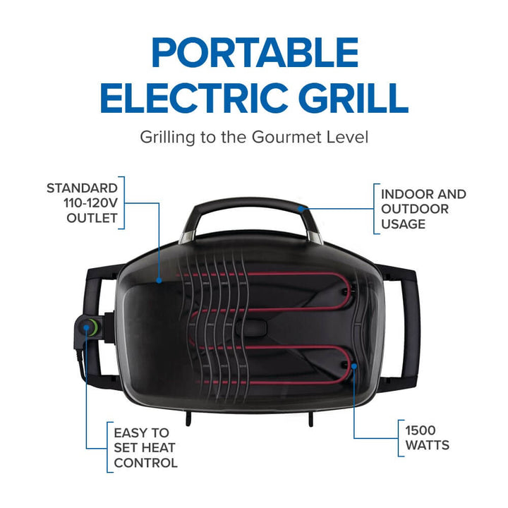 Napoleon TravelQ Pro285E - Portable Electric Grill