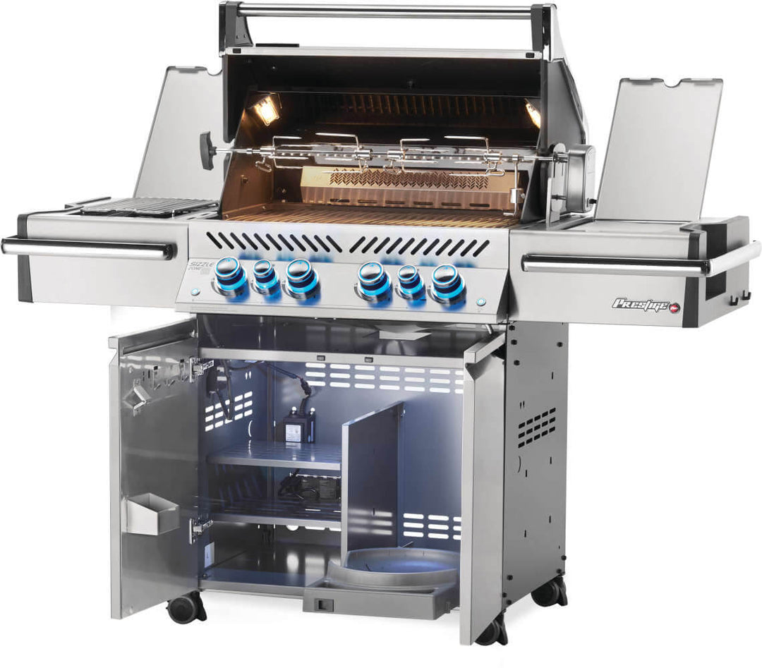 Napoleon Prestige Pro 500 with Infrared Side & Rear Burners