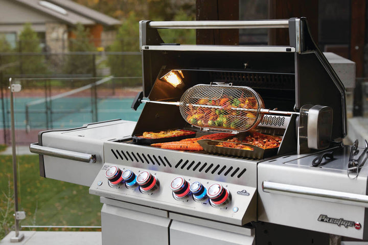 Napoleon Prestige Pro 500 with Infrared Side & Rear Burners
