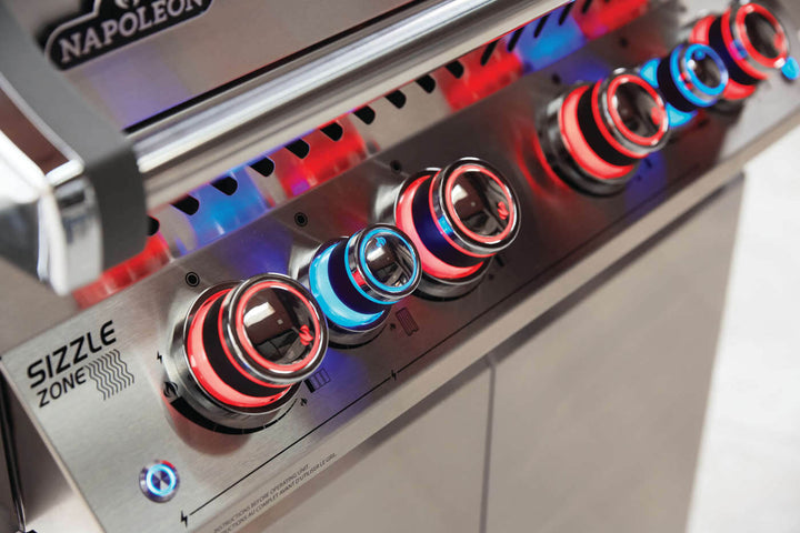 Napoleon Prestige Pro 500 with Infrared Side & Rear Burners