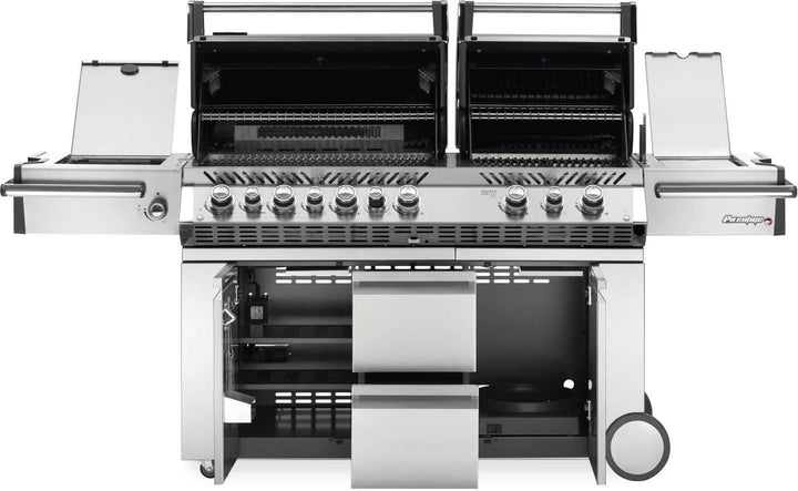 Napoleon Prestige Pro 825with Side Burner, Infrared Rear & Bottom Burner