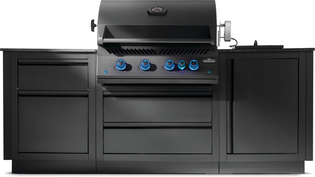 Napoleon OASIS™ 300 Modular Outdoor Kitchen Island Kit with 700 Series 32" Gas Grill