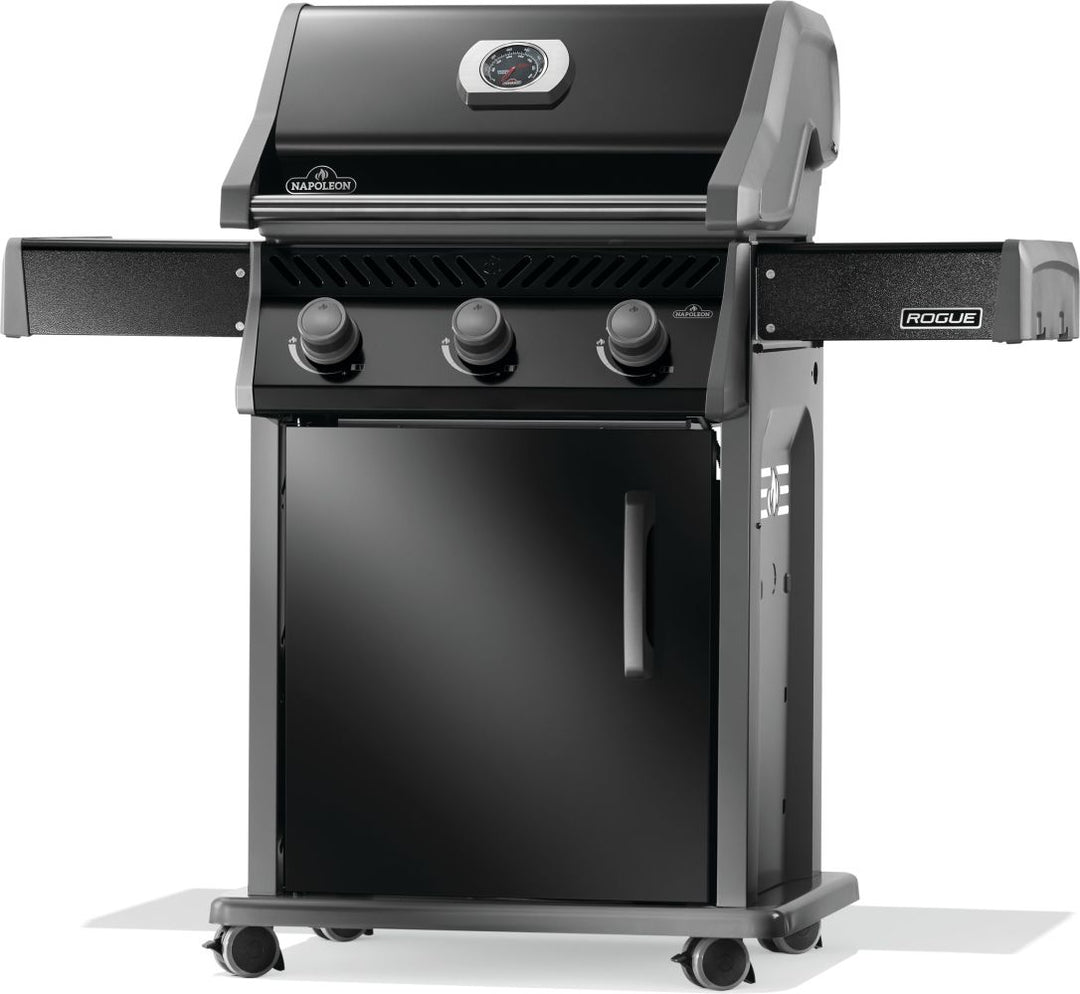 Napoleon Rogue® 425 – Premium 3-Burner Gas Grill in Sleek Black