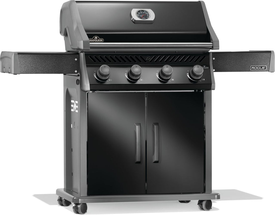 Napoleon Rogue® 525 – Premium 4-Burner Gas Grill in Sleek Black