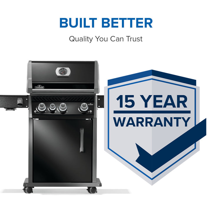 Napoleon Rogue® PRO 425 SIB with Premium Black Finish