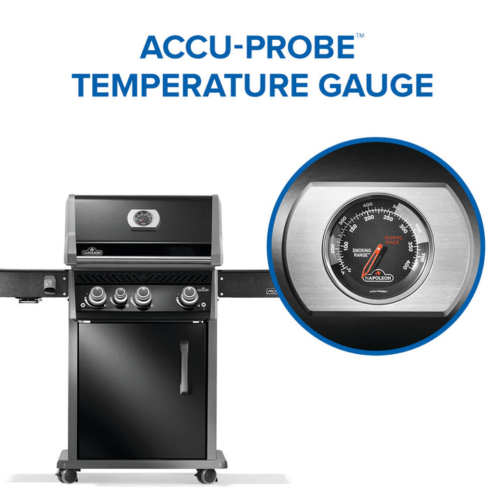 Napoleon Rogue® PRO 425 SIB with Premium Black Finish