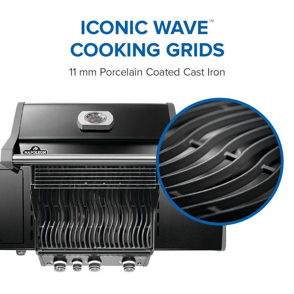 Napoleon Rogue® PRO 425 SIB with Premium Black Finish