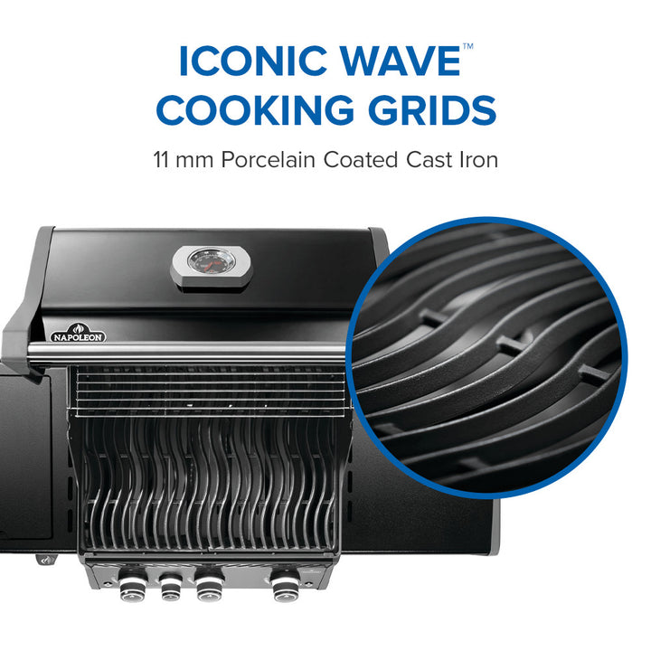 Napoleon Rogue® PRO 425 SIB with Premium Black Finish