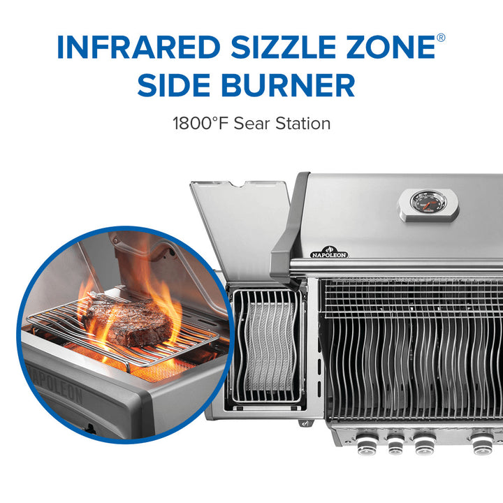 Napoleon Rogue® PRO 425 SIB with Infrared Side and Rear Burner