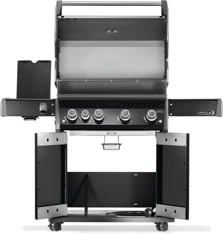 Napoleon Rogue® PRO 525 with Premium Black Finish & Infrared Side Burner