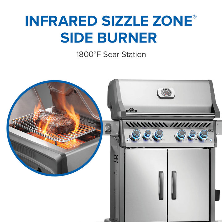 Napoleon Rogue® PRO-S 525 RSIB with Infrared Side and Rear Burner