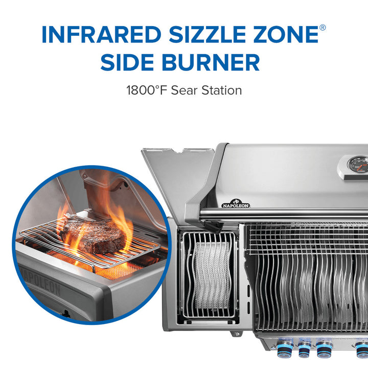 Napoleon Rogue® PRO-S 625 RSIB with Infrared Side and Rear Burner