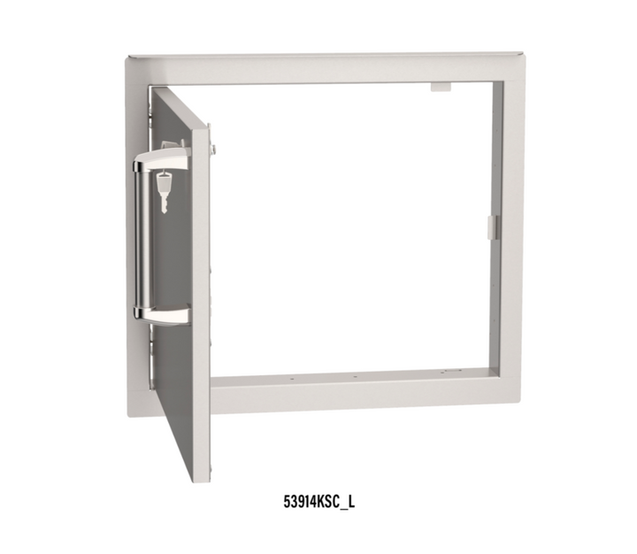 Fire Magic Flush Mounted Horizontal Single Access Doors  18"