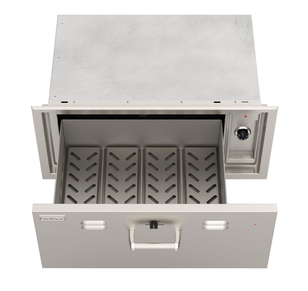 Fire Magic Flush-Mounted Electric Warming Drawer