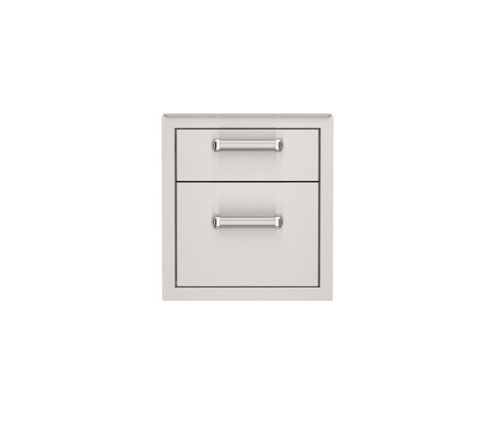 Fire Magic Flush Mounted Double Drawer