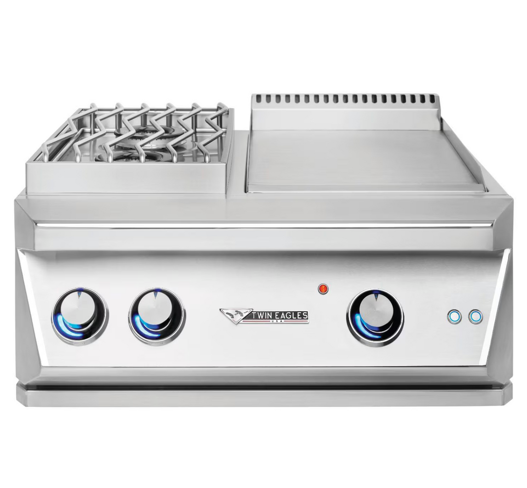 Twin Eagles 30" Side Burner Combo