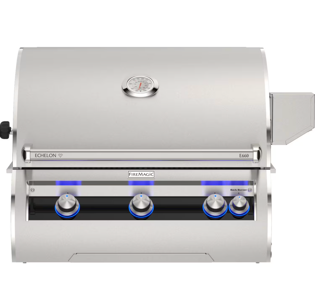Fire Magic 30" Analog Echelon E660i Diamond Built-In  Gas Grill
