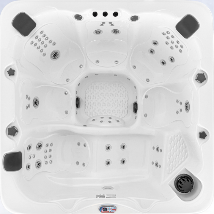 American Spas 6-Person Lounger with 100 Jets