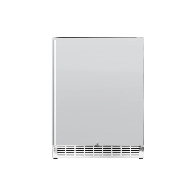 True Flame 24″ Outdoor Rated Refrigerator – Stainless Steel Door