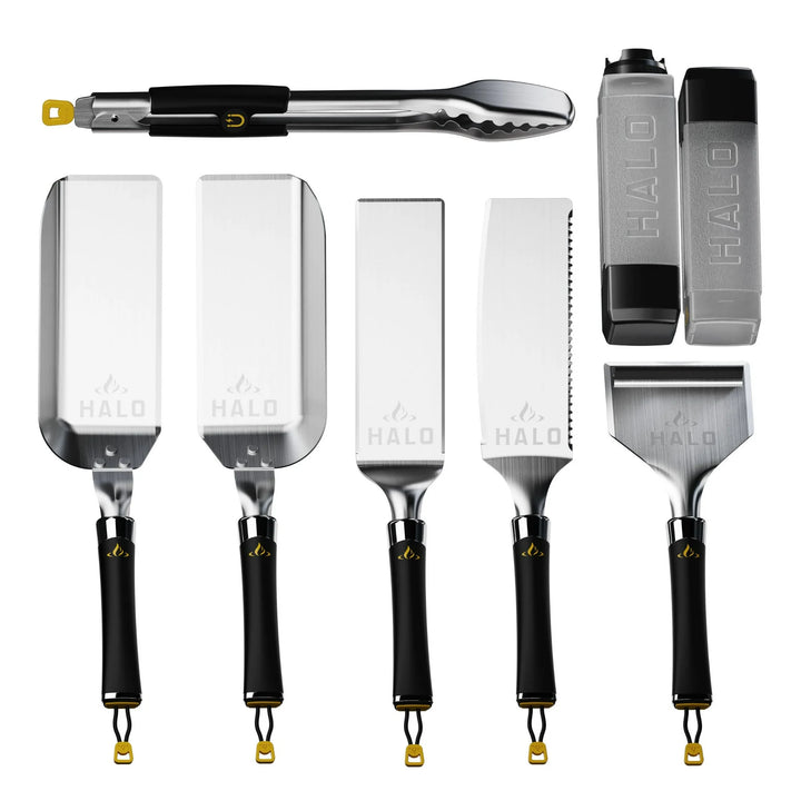HALO 8-Piece Elite Essentials Griddle Tool Kit