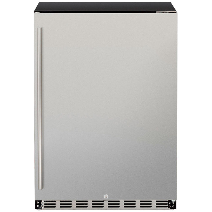 True Flame 24″ Outdoor Rated Refrigerator – Stainless Steel Door
