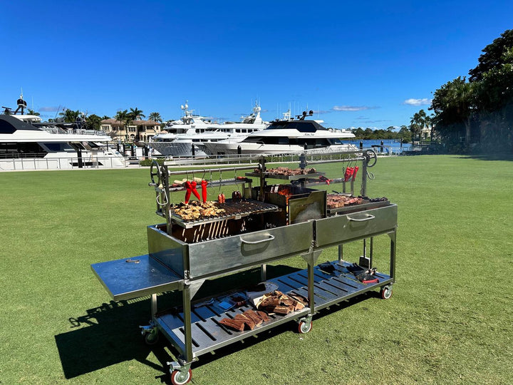 Tagwood XL Santa Maria Style Grill - Stainless Steel