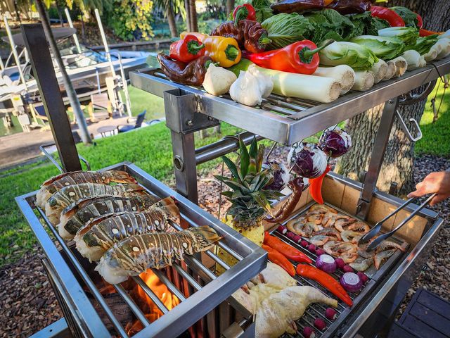 Tagwood Freestanding Santa Maria Style Grill
