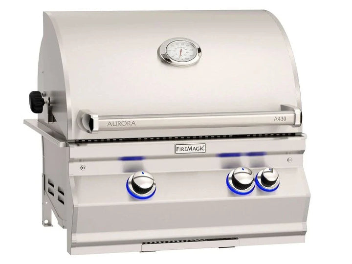 Fire Magic Aurora A430i 24" Built-In Grill with Analog Thermometer