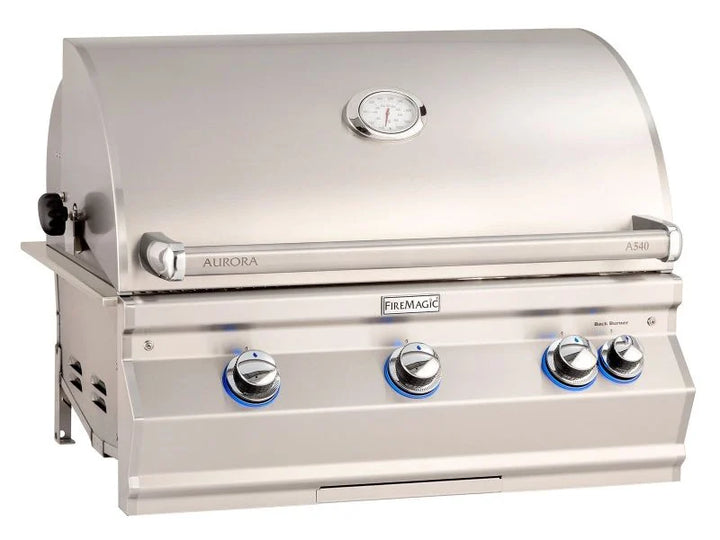 Fire Magic Aurora A540i 30" Built-In Grill with Analog Thermometer
