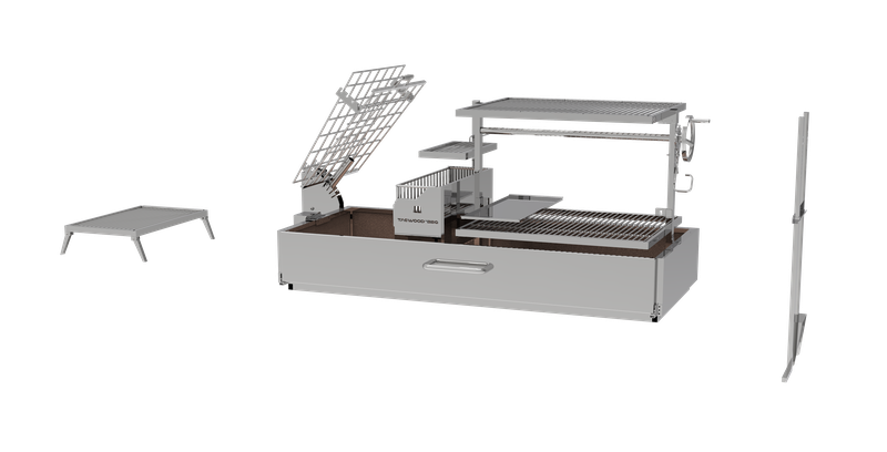 Tagwood 2XL Built-In Santa Maria Style Grill