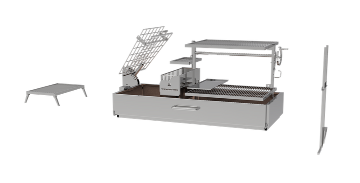 Tagwood 2XL Built-In Santa Maria Style Grill