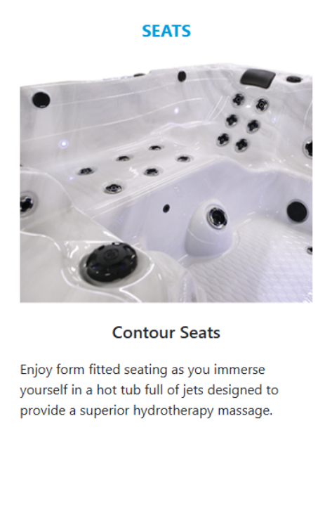 American Spas 6-Person Lounger with 56 Jets