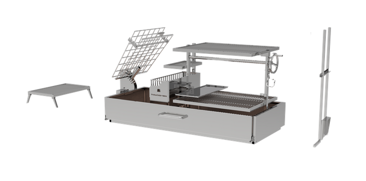 Tagwood 2XL Built-In Santa Maria Style Grill