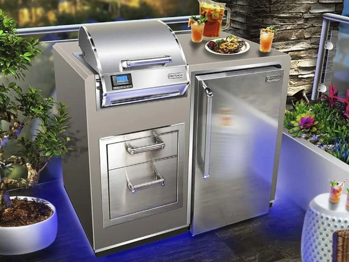 Fire Magic Electric Grill Island Bundle