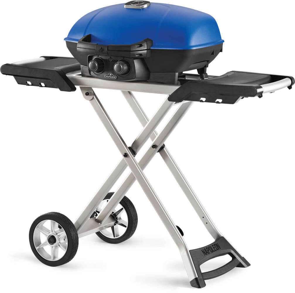 Napoleon TravelQ™ 285X Portable Propane Gas Grill - Blue/Red
