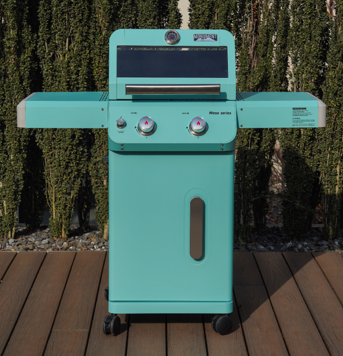 Monument Grills "M200S" Green Gas Grill - Mesa Series
