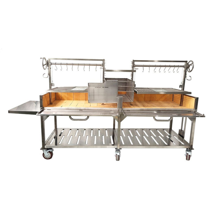 Tagwood XL Santa Maria Style Grill - Stainless Steel