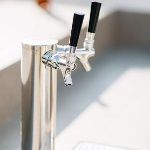 True Flame 24" Kegerator (Dual-Tap)