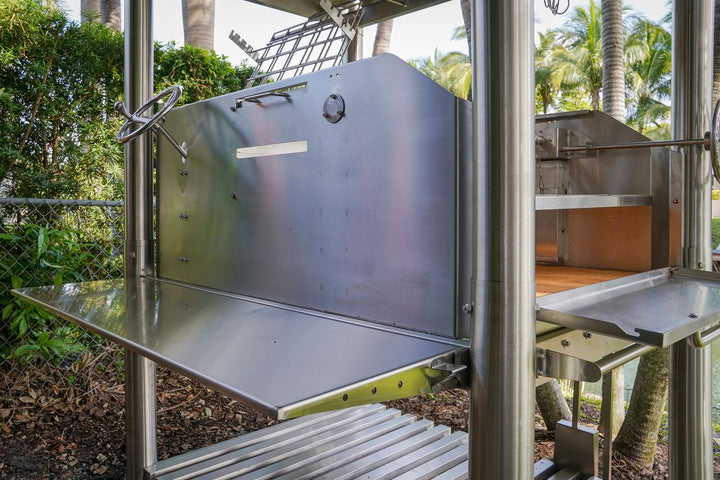 Tagwood "The Beast On Steroids" Santa Maria Style Grill – 304 Stainless Steel