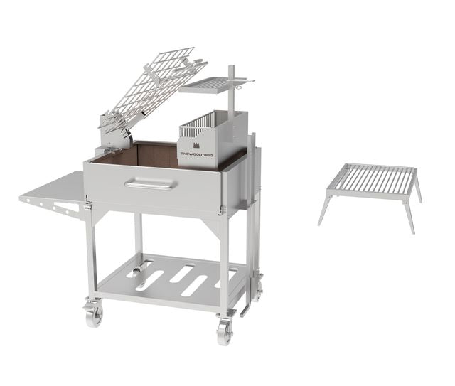 Tagwood Santa Maria Style Clamp Grill with Firebox
