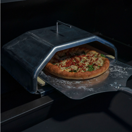 Wood-Fired Pizza Attachment for "PEAK/LEDGE" Pellet Grills