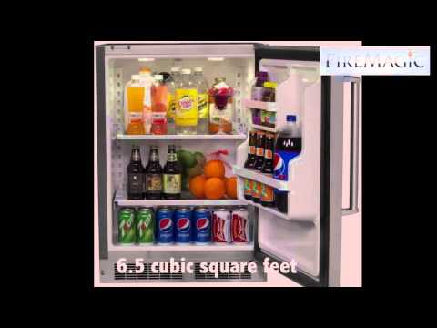 Fire Magic 24" 5.1 Cu. Ft. Outdoor Refrigerator