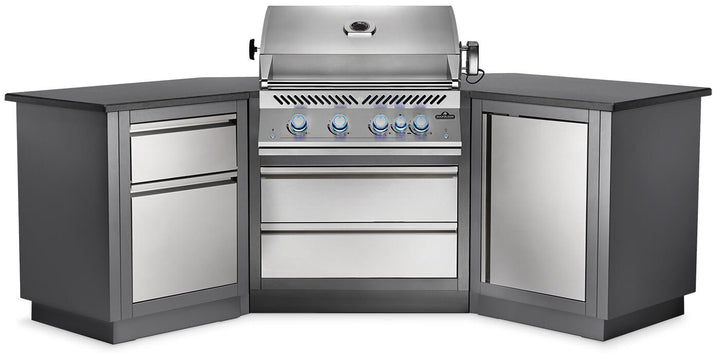 Napoleon OASIS™ 200 Modular Outdoor Kitchen Island Kit with 700 Series 32" Gas Grill