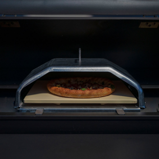 Wood-Fired Pizza Attachment for "PEAK/LEDGE" Pellet Grills