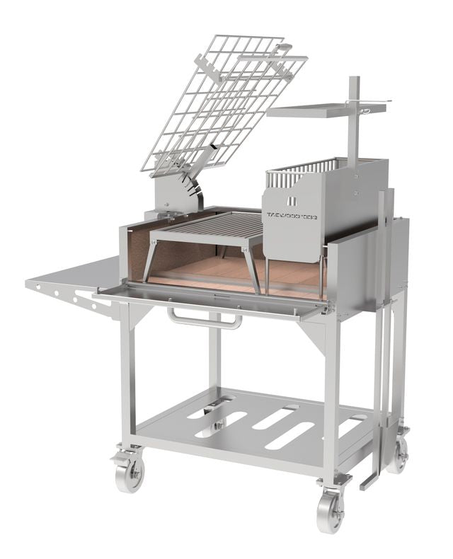 Tagwood Santa Maria Style Clamp Grill with Firebox