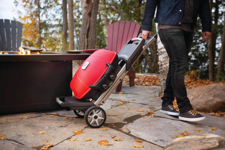 Napoleon TravelQ™ 285X Portable Propane Gas Grill - Blue/Red